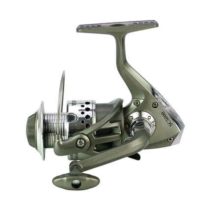 YUMOSHI SC5000 Plastic Plating Head Fishing Line Wheel Loyal Casting Reel-garmade.com