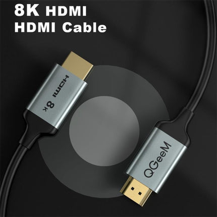 QGeeM QG-AV17 HDMI To HDMI Connection Cable Support 8K&60Hz 3m Length-garmade.com