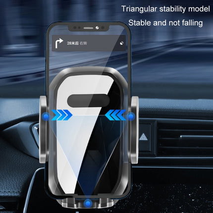 Hook Type Car Mobile Phone Navigation Support Frame(Black)-garmade.com