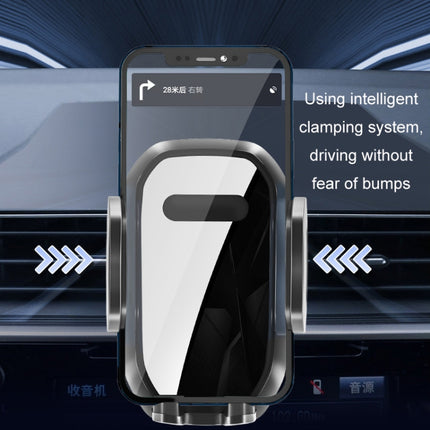 Hook Type Car Mobile Phone Navigation Support Frame(Black)-garmade.com