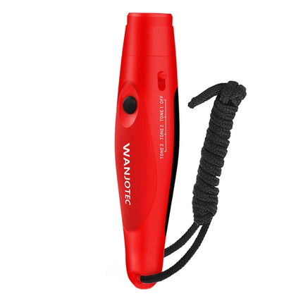 WANJOTEC EW001 Large Volume Outdoor Training Referee Coach Electronic Whistle, Color: Red-garmade.com