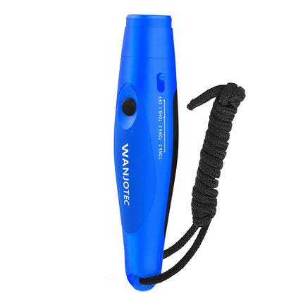 WANJOTEC EW001 Large Volume Outdoor Training Referee Coach Electronic Whistle, Color: Blue-garmade.com