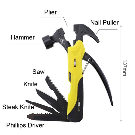 RDEER RT-2345 Multifunctional Pliers Folding Knife Outdoor Home Emergency Tool-garmade.com