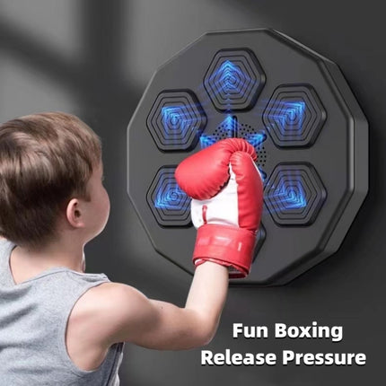 Bluetooth Intelligent Music Boxing Trainer Wall Mounted Electronic Boxing Practice-garmade.com