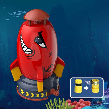 Outdoor Yard Sprinkler Toy Rocket Sprinkler Summer Toy With Interface Undersea-garmade.com