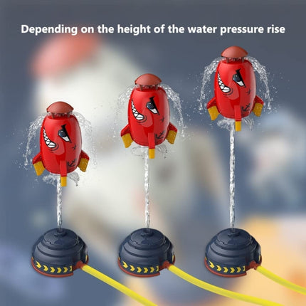 Outdoor Yard Sprinkler Rocket Toy With 3m Hose Undersea-garmade.com