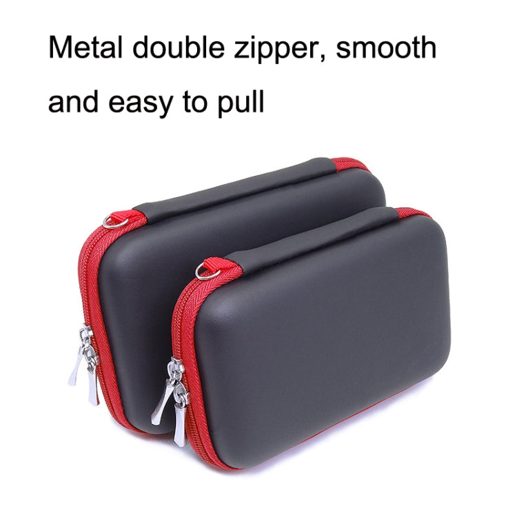 GH1317 Small 2.5 inch EVA Mobile Hard Disk Power Pack Mobile Phone U Drive Storage Bag-garmade.com