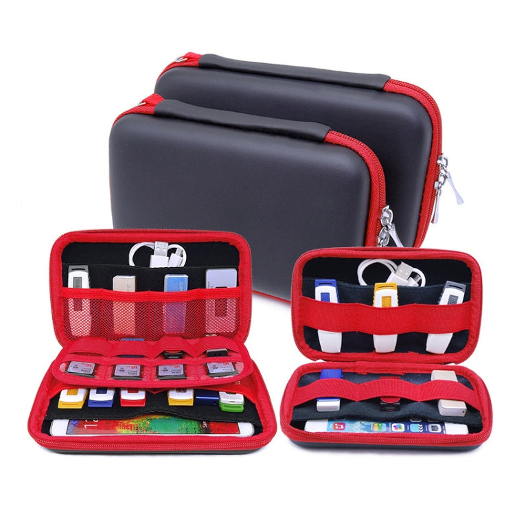 GH1317 Small 2.5 inch EVA Mobile Hard Disk Power Pack Mobile Phone U Drive Storage Bag-garmade.com
