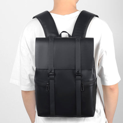 Oxford Fabric Large Capacity Decompression Anti-Shock Student Shoulder Bag(Black)-garmade.com