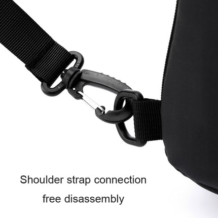Sports Chest Bag Waterproof Casual One Shoulder Diagonal Shoulder Bag(Black)-garmade.com