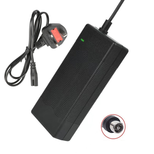 42V 2A Lotus Head Electric Scooter Smart Charger 36V Lithium Battery Charger, Plug: UK-garmade.com