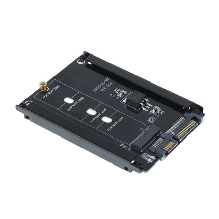 ENCNF2S-N01 NGFF To SATA3 Transfer Card M.2 KEY B-M SSD To 6Gbps Interface Conversion Adapter With Baffle-garmade.com