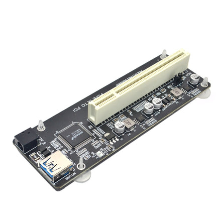 PCI-E 1X To Single PCI Riser Card Extend Adapter Add Expansion Card For PC Computer-garmade.com
