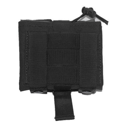 Outdoor Folding Waist Bag Multifunctional Accessory Hanging Bag, Color: Black-garmade.com