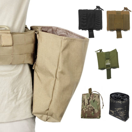 Outdoor Folding Waist Bag Multifunctional Accessory Hanging Bag, Color: CP Camouflage-garmade.com