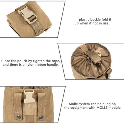 Outdoor Folding Waist Bag Multifunctional Accessory Hanging Bag, Color: Army Green-garmade.com