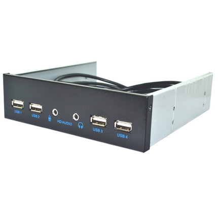 4 x USB 2.0+HD-AUDIO Desktop PC Case Internal Front Panel-garmade.com