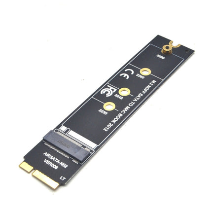 M.2 NGFF SATA To MAC SSD Adapter Riser Card For MacBook Air 2012 A1465 A1466 With Screwdriver-garmade.com