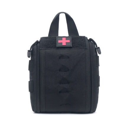 Mini Multifunctional Outdoor Medical Waist Bag, Color: Black-garmade.com