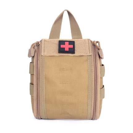 Mini Multifunctional Outdoor Medical Waist Bag, Color: Mud Color-garmade.com