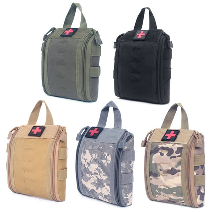 Mini Multifunctional Outdoor Medical Waist Bag, Color: Military Color-garmade.com