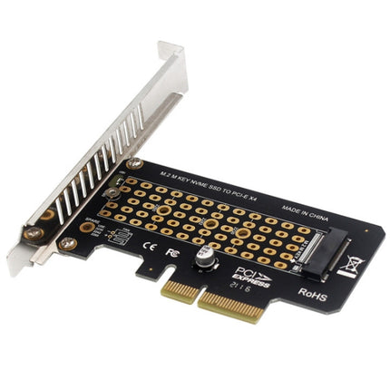 5pcs NVME Transfer Card M.2 To PCIE3.0/4.0 Full Speed X4 Expansion Card, Style: Full Height-garmade.com