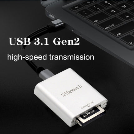 10G High Speed USB3.2 Z6/Z7 1DX3 Wiring CFEXPRESS Card Reader With Double Line-garmade.com