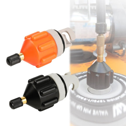 Surfing Paddle Board Adapter Inflatable Air Valve Conversion Air Nozzle(Orange)-garmade.com