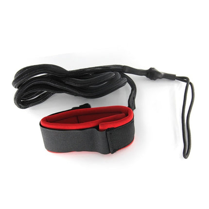 Surf Foot Rope Outdoor Water Sports Paddle Board Safety Rope(Red)-garmade.com