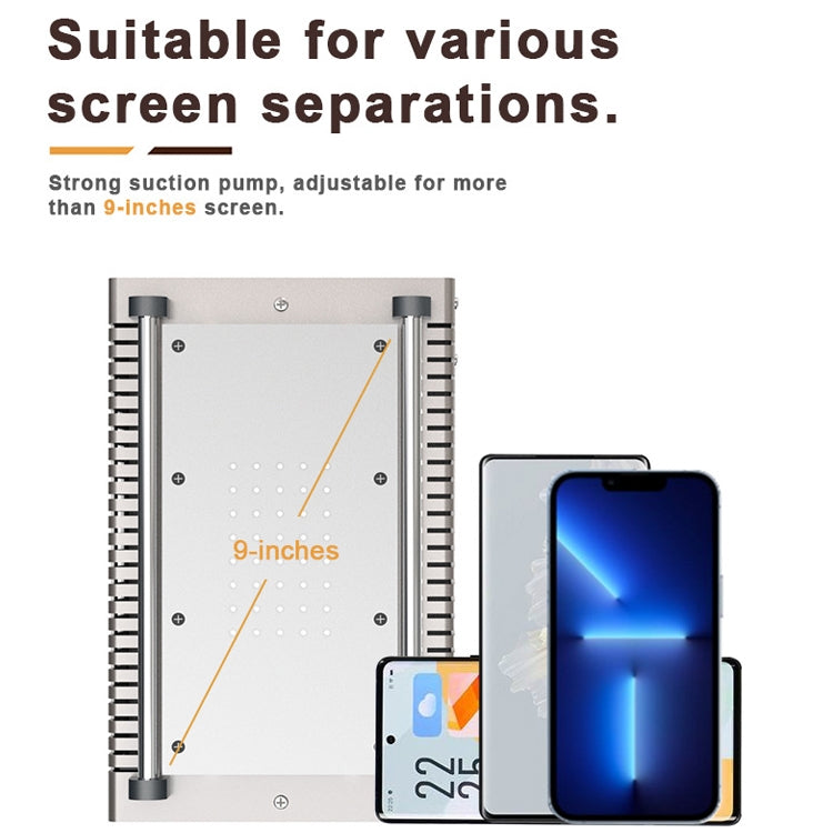 BAKU BA-948E Mobile Phone Liquid Crystal Separation Machine Flat Display Separator Heating Board EU Plug 220V-garmade.com