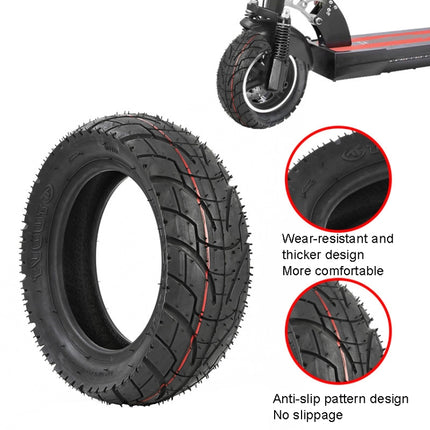 For KUGOO M4 TUOVT 80/65-6.5 10 inch Electric Skateboard Vacuum Explosion-Proof Outer Tire(Off-road Tire)-garmade.com