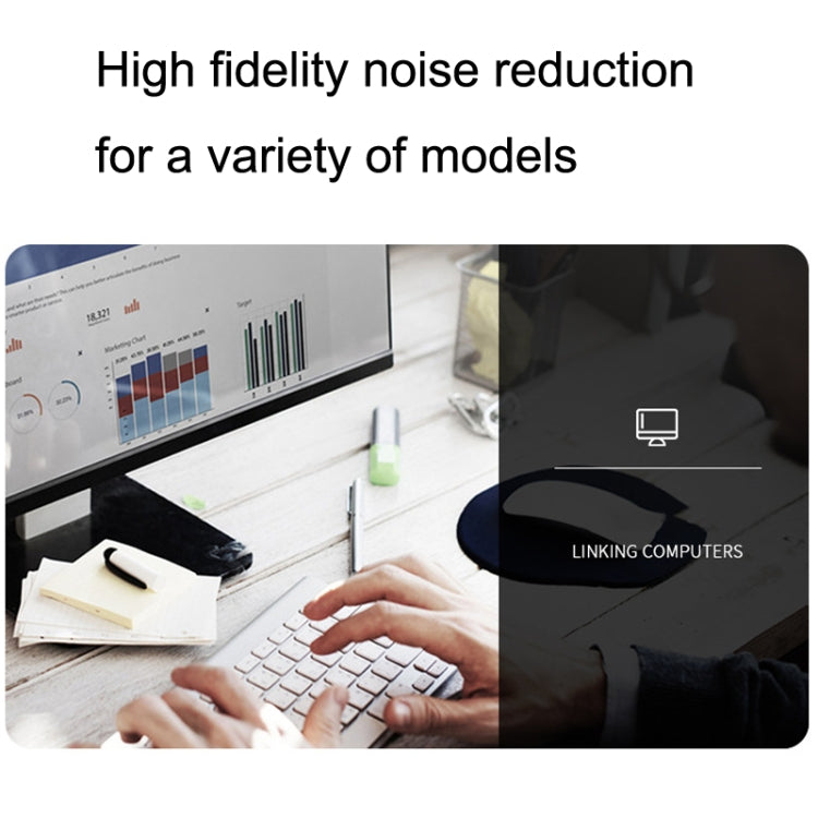 For Sennheiser HD580 / HD600 / HD650 / HD660S Headset Pins(Black)-garmade.com