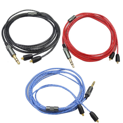 For Shure MMCX / SE215 / SE425 / SE535 / SE846 / UE900 / Waston Headset Cable(Red)-garmade.com