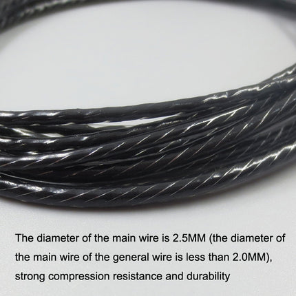 For Shure MMCX / SE215 / SE425 / SE535 / SE846 / UE900 / Waston Headset Cable(Red)-garmade.com