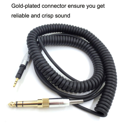For ATH-M50X / M40X / M70X Spring Headset Audio Cable AUX 2.5mm Head-garmade.com