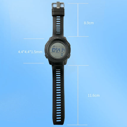 Calorie Pedometer Alarm Clock Waterproof Multifunctional Mountain Sports Shockproof Smartwatch(Gold)-garmade.com