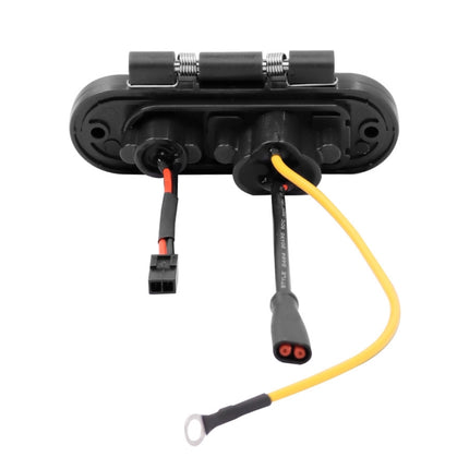 For Ninebot Max G30 Electric Scooter Charging Port Assembly(Black)-garmade.com