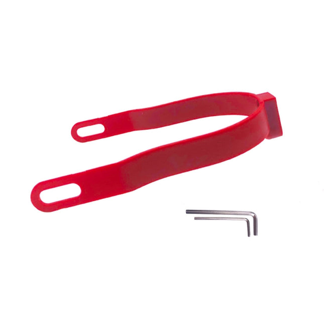 For Xiaomi Mijia M365 Scooter Bracket Accessories Rear Fender Shock Absorbing Bracket(Red)-garmade.com