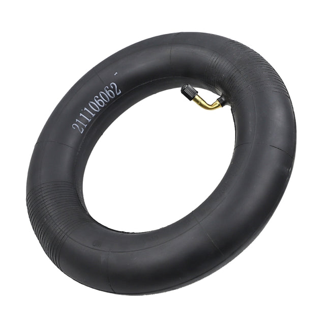 10 x 2.5/2.75 Electric Scooter 45 Degree Valve Thickened Inner Tube(Yellow Stripes)-garmade.com