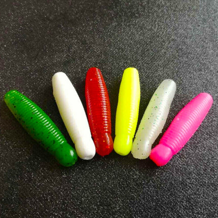 10pcs 6cm Roadrunner Soft Bait With Salt Sinker Potato Bee Nymph Lures(Pink)-garmade.com