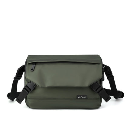 WEPOWER Simple Men Casual Holding Messenger Bags(Army Green)-garmade.com