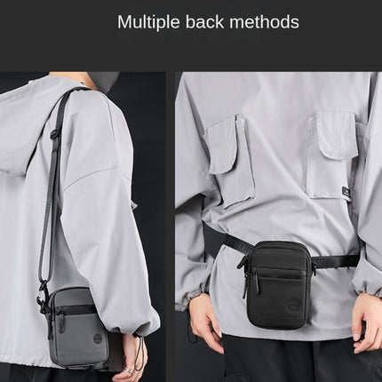 WEPOWER Shoulder Small Hanging Multi Functional Mobile Phone Bag(Navy)-garmade.com