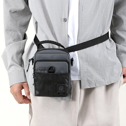 WEPOWER Men Light Sports Shoulder Small Bags(Army Green)-garmade.com