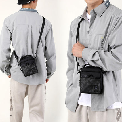 WEPOWER Men Light Sports Shoulder Small Bags(Grey)-garmade.com