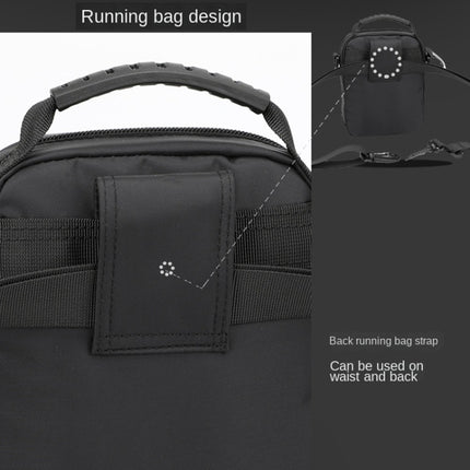 WEPOWER Men Light Sports Shoulder Small Bags(Black)-garmade.com
