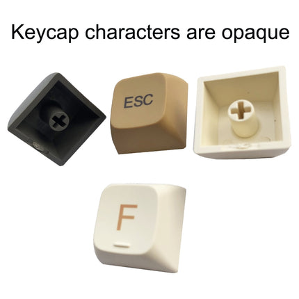 Plastic 128 Keys Sublimation Mechanical Keyboard PBT Keycaps-garmade.com