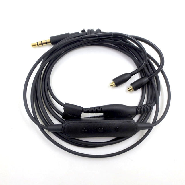 For Shure SE215+ MMCX Interface Audio Headphone Cable With Wire Control and Call Function-garmade.com