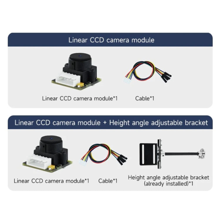 Yahboom Single Column CCD Camera Module Linear Array Sensor, Model: TS ...