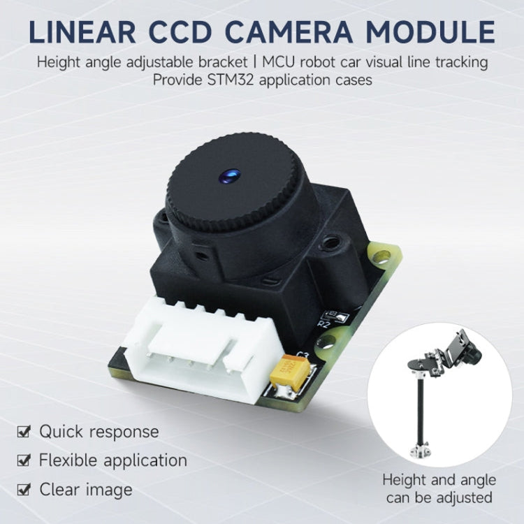 Yahboom Single Column CCD Camera Module Linear Array Sensor, Model: TS ...