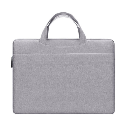 BUBM Large-capacity Wear-resistant and Shock-absorbing Laptop Storage Bag, Size: 14 inch(Grey)-garmade.com